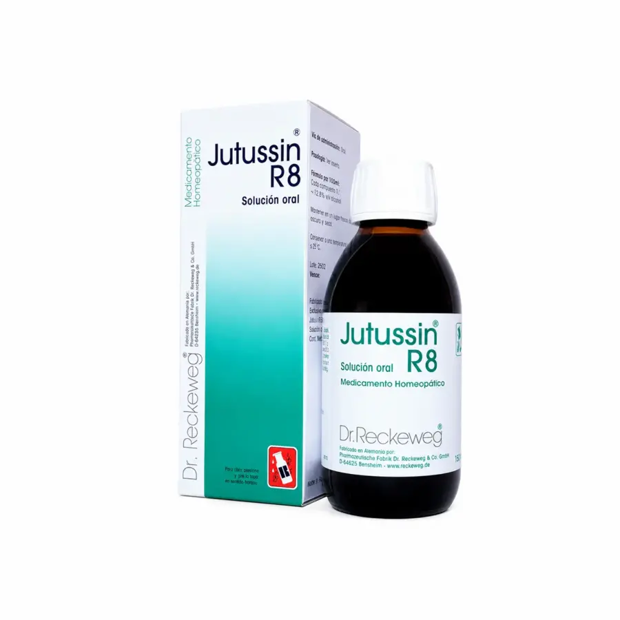 Jutussin R8 Solución Oral – coayudante en el tratamiento de la tos
